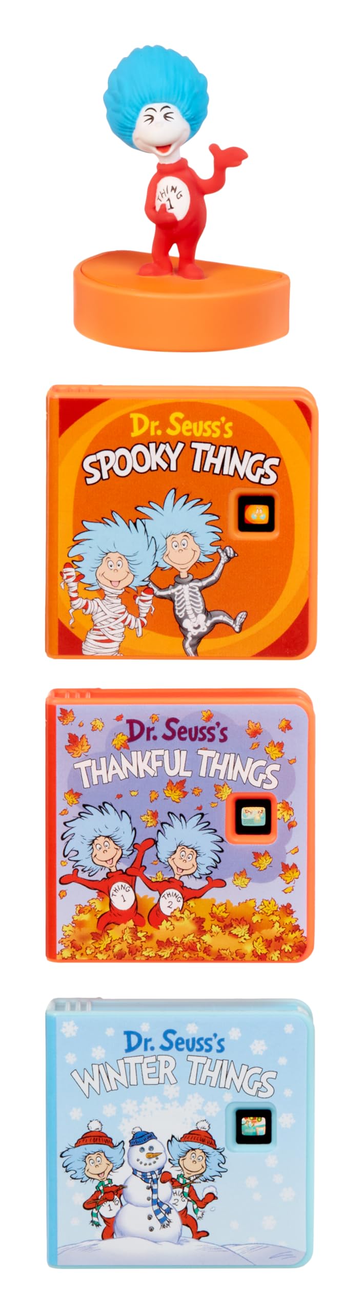 Little Tikes Story Dream Machine | Dr. Seuss Thing 1 Collection with Storytime Books & Audio Play | Gift for Toddlers & Kids Ages 3+