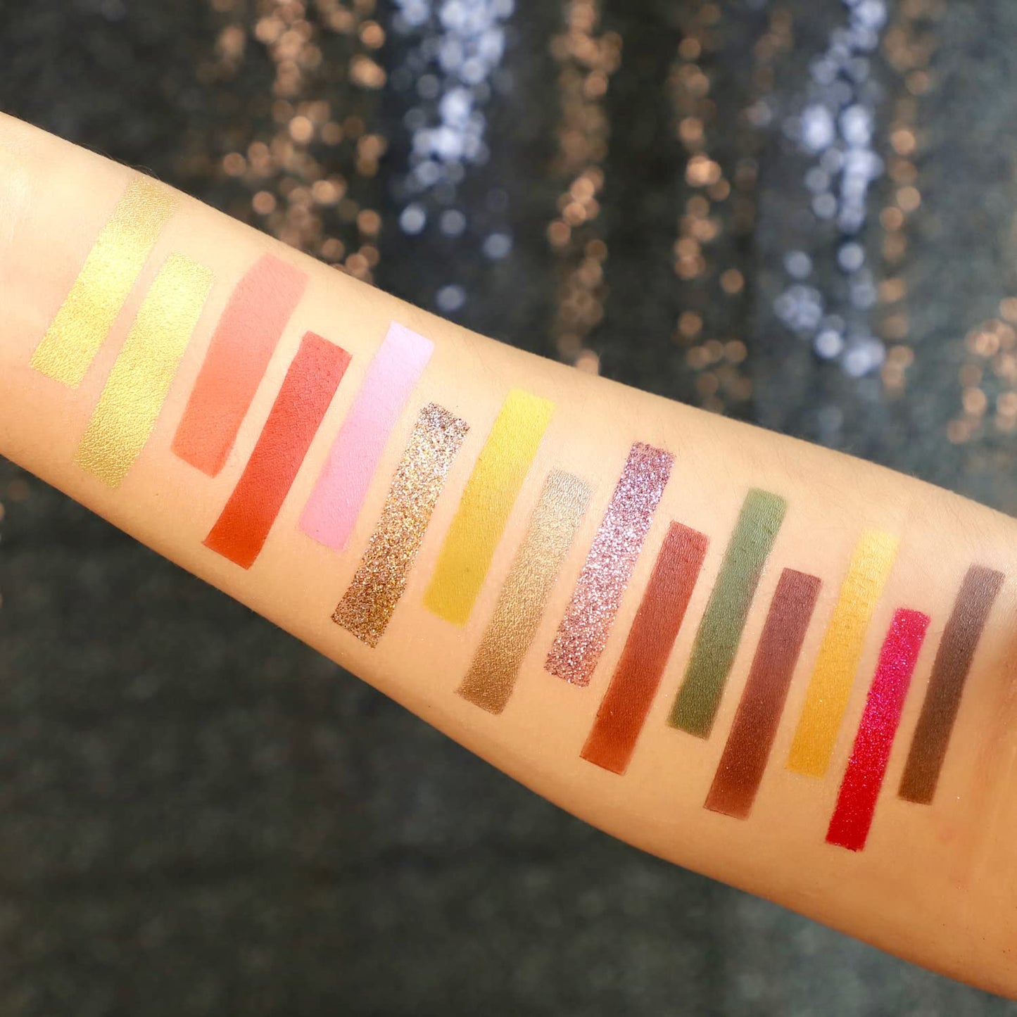 Rude Cosmetics Flower Child 30 Pressed Pigment and Shadows - Potpourri for Women - 1 oz Eye Shadow