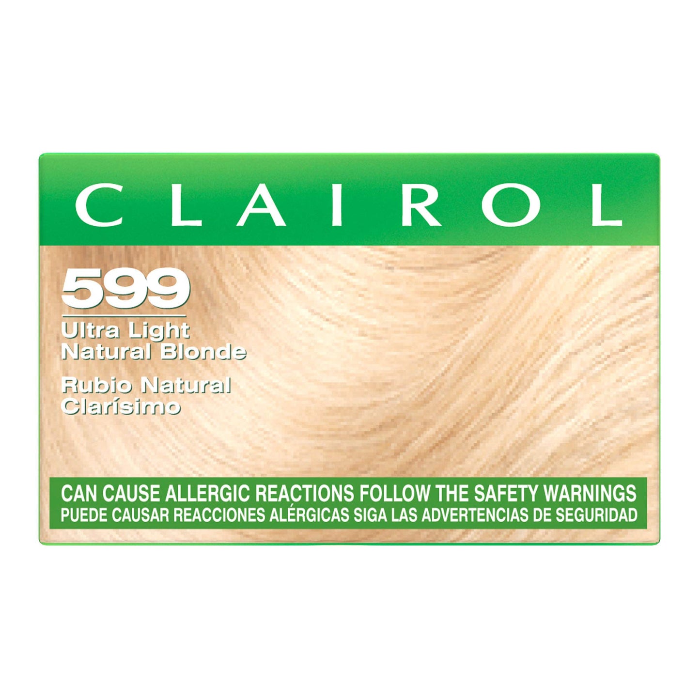 Clairol Balsam Permanent Hair Dye, 599 Ultra Light Natural Blonde Hair Color, Pack of 1