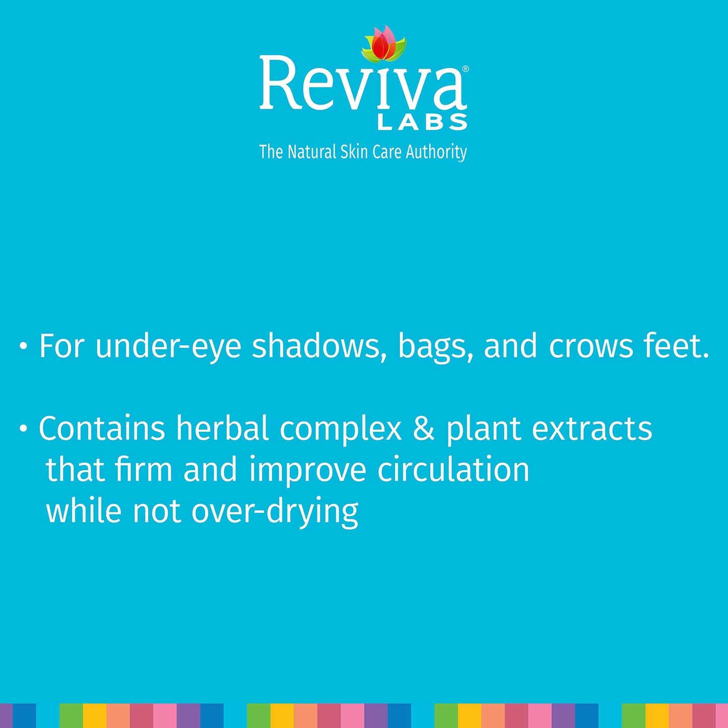 REVIVA LABS - Eye Complex Firming Creme, (1 oz)