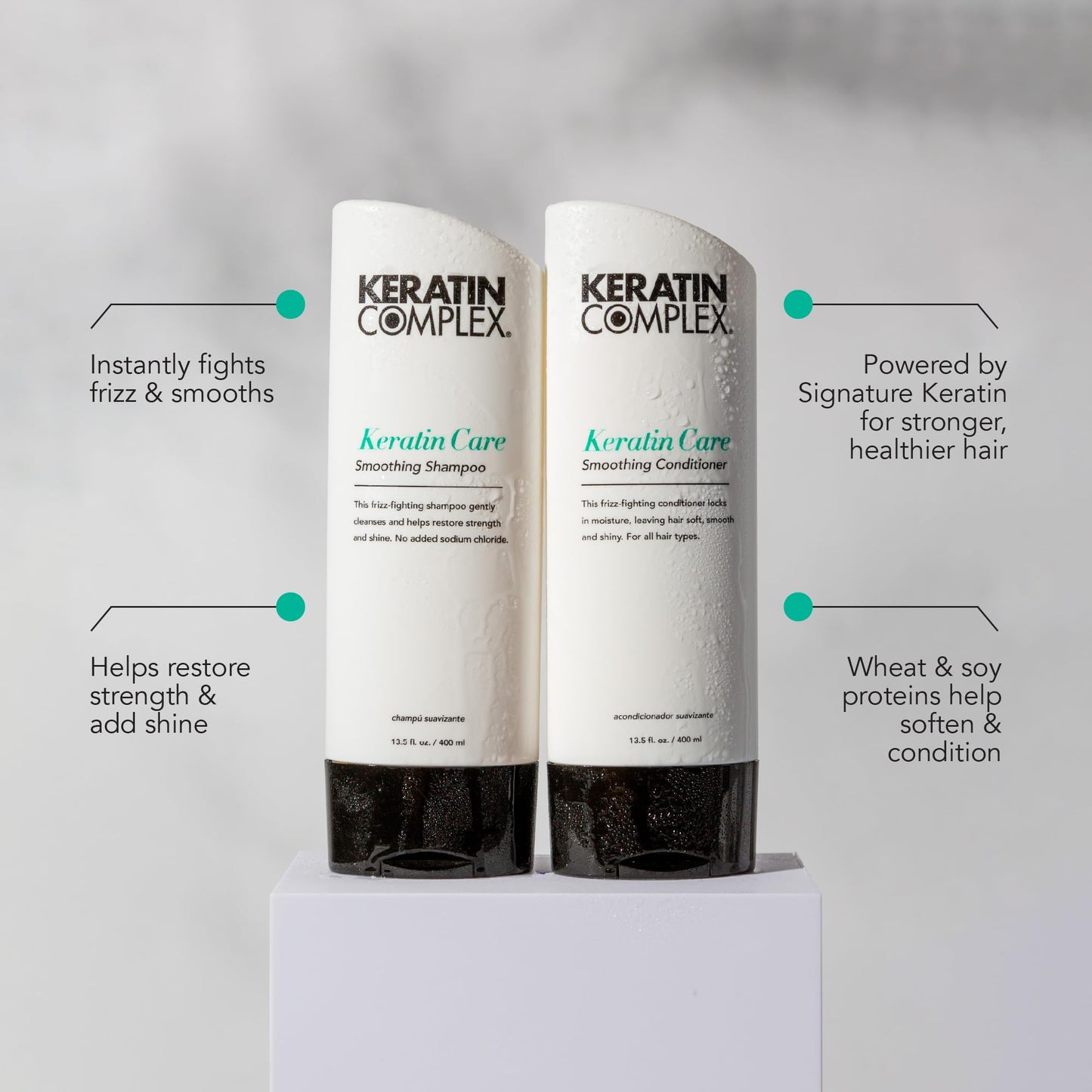 Keratin Complex - Keratin Care Smoothing Shampoo - 13.5 fl oz