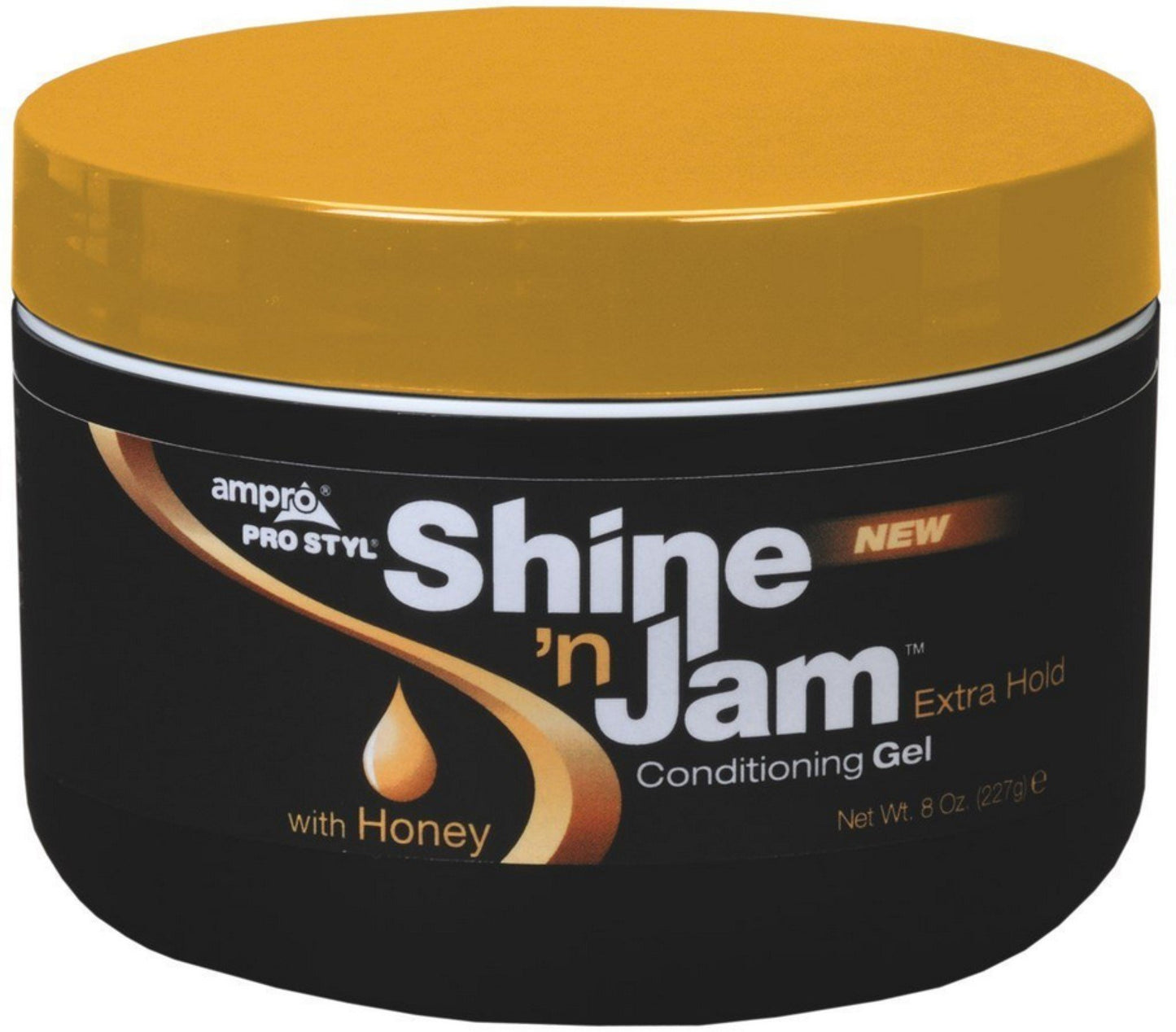 Ampro Shine 'n Jam Conditioning Gel, Extra Hold, 8 oz (Pack of 4)
