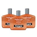 Neutrogena Exfoliating Healthy Scalp Clarify & Shine Shampoo for Oily Hair and Scalp, Anti-Residue Shampoo with Pink Grapefruit, pH-Balanced, Paraben
