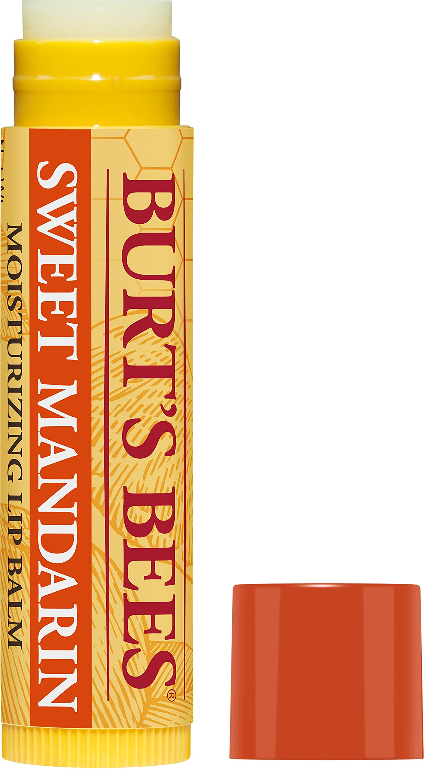 Burts Bees Sweet Mandarin Moisturizing Lip Balm Unisex 0.15 oz