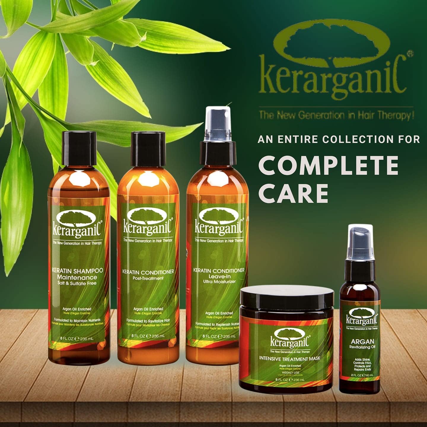 Kerarganic - Keratin Maintenance Set 8oz