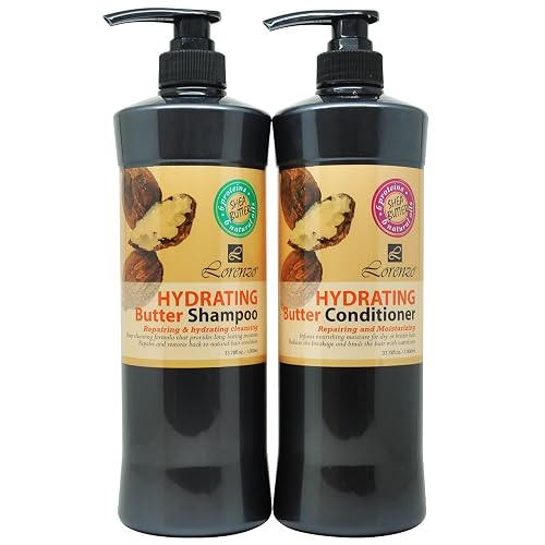 Lorenzo Hydrating Butter Shampoo & Conditioner Set