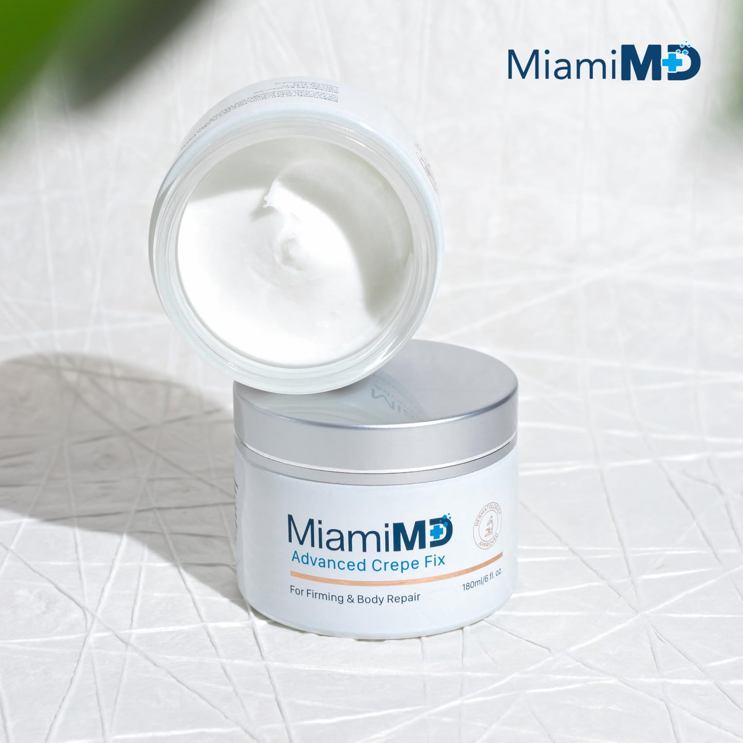 MiamiMD Advanced Crepe Fix - Anti Aging and Skin Firming Cream For All Skin Types - Cruelty Free, Paraben Free Skin Care - 180 ml (6 fl oz) - 3 PACK Beauty and Personal Care MiamiMD