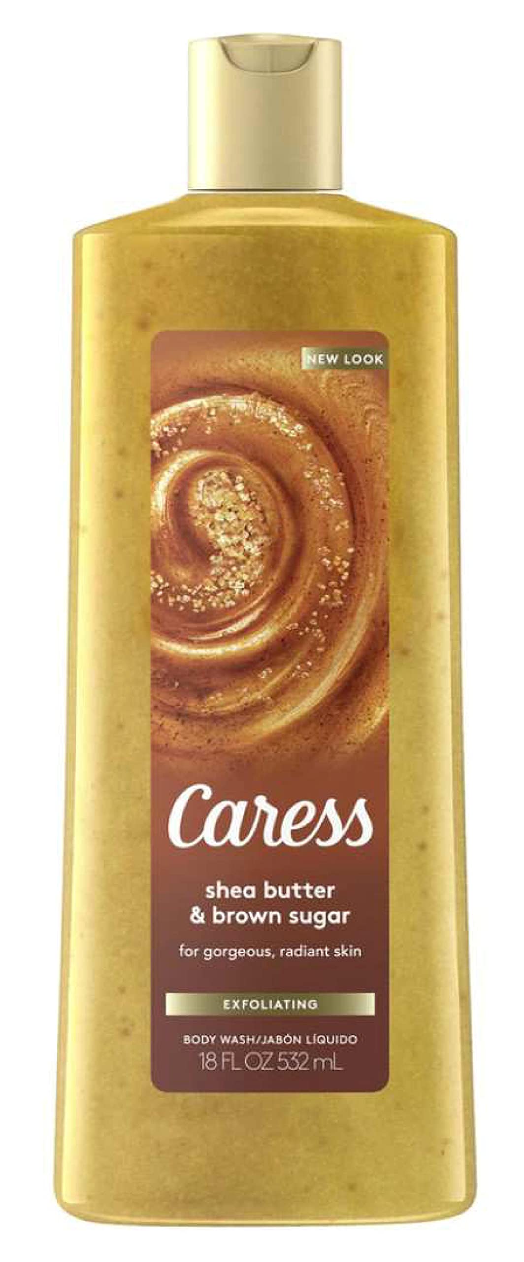 Caress Evenly Gorgeous Exfoliating Body Wash 18 fl oz (Pack of 2)