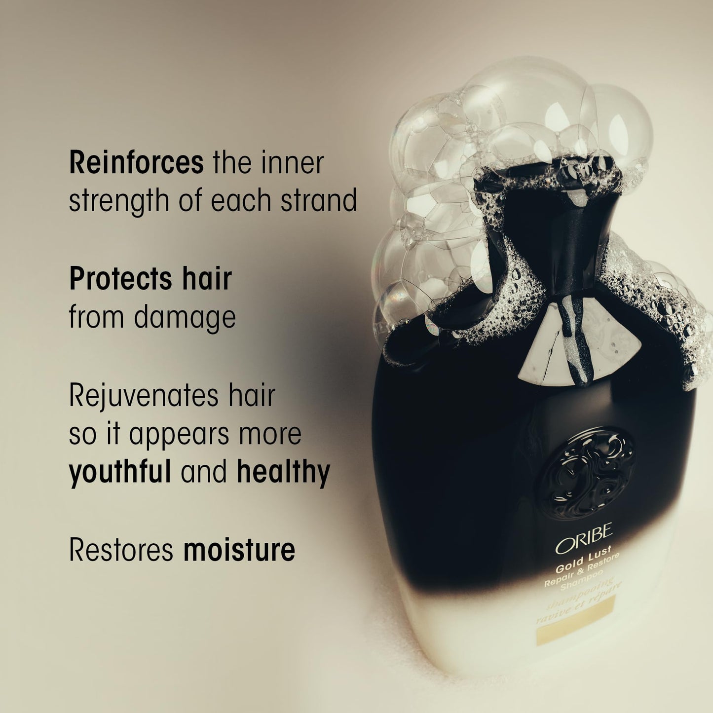 Oribe Gold Lust Repair & Restore Shampoo - Repairs Damaged Hair - 8.5oz Beauty and Personal Care ORIBE