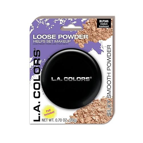 L.A. COLORS Loose Powder (carded), Medium Translucent CBLP305