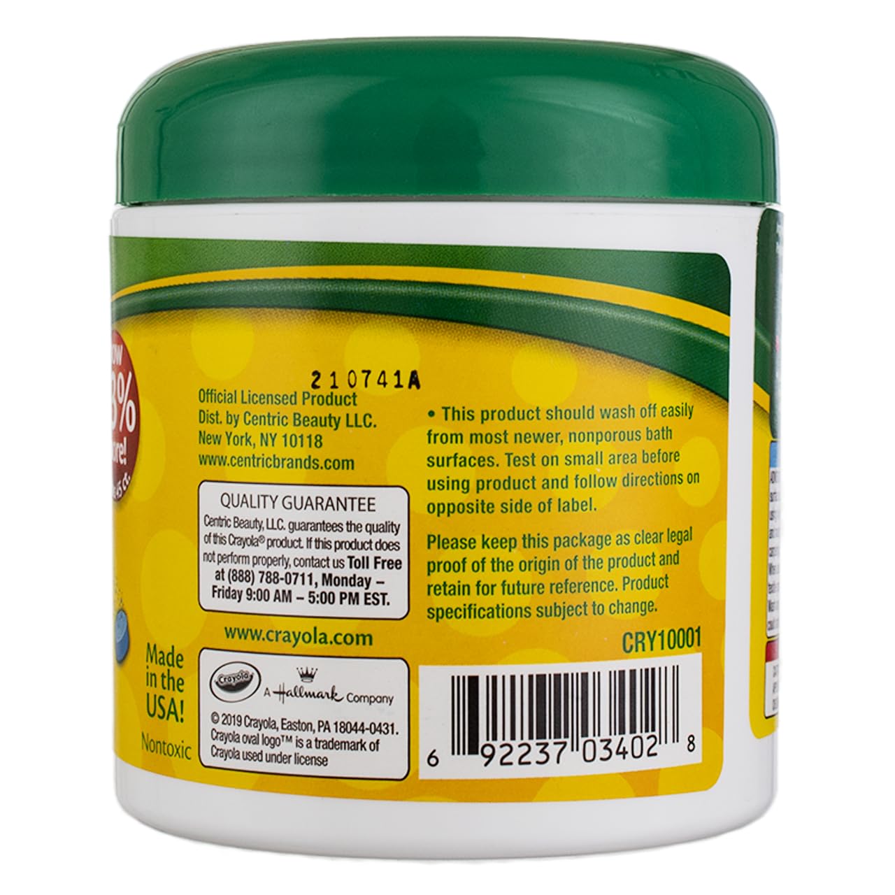 Crayola Bath Dropz 3.59 oz 60 Tablets (Pack of 2)