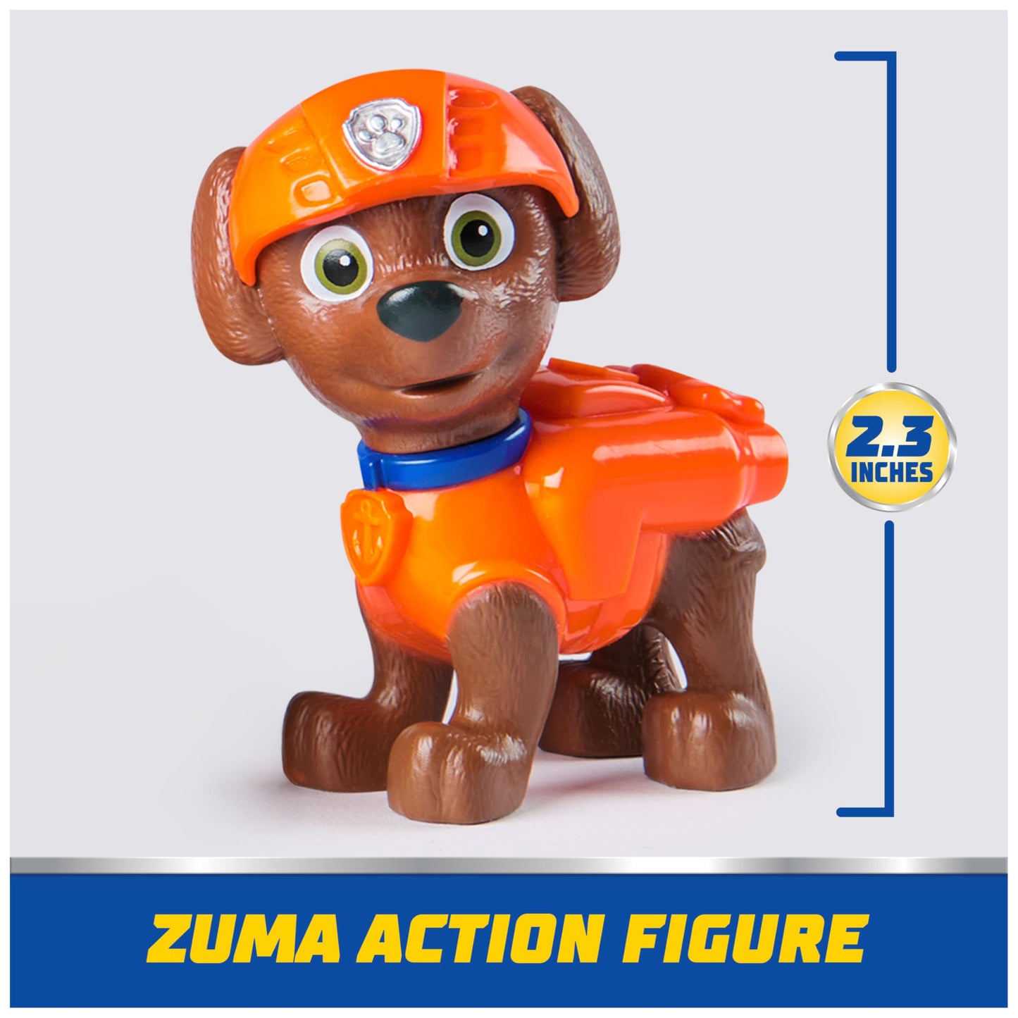 PAW Patrol, Zuma’s Hovercraft, Toy Vehicle with Collectible Action Figure, Sustainably Minded Kids Toys for Boys & Girls Ages 3 and Up