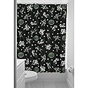 Sourpuss Monster Mosh Shower Curtain Black