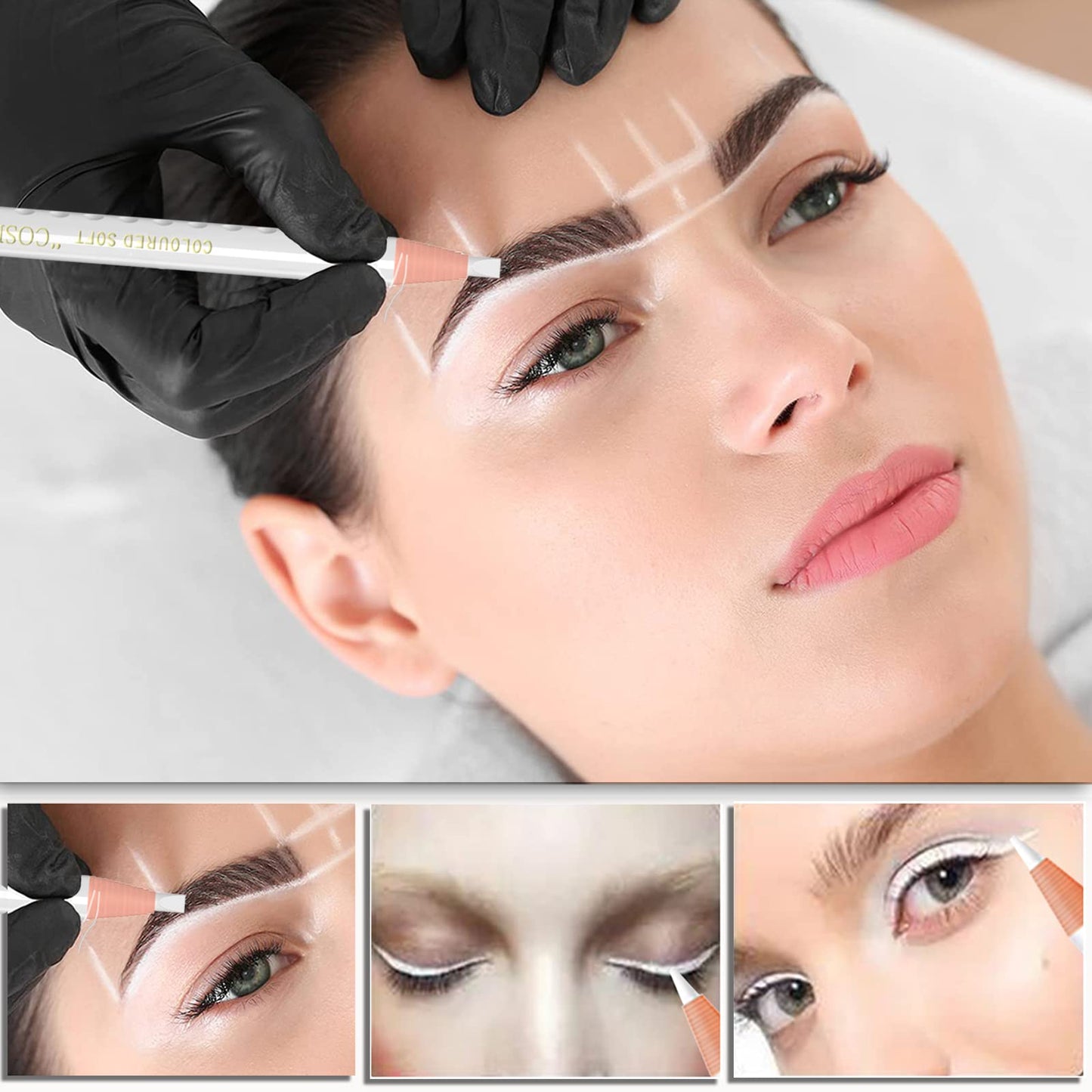 Waterproof Eyebrow Pencils Brow Pencil Set For Marking, Filling And Outlining, Tattoo Makeup And Microblading Supplies Kit-Permanent Eye Brow Liners