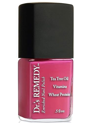 Dr’s Remedy Enriched Nail Polish: Non Toxic, All Natural, and Organic - Doctor Formulated: Strengthens, Restores, Heals, and Protects '24-Free'