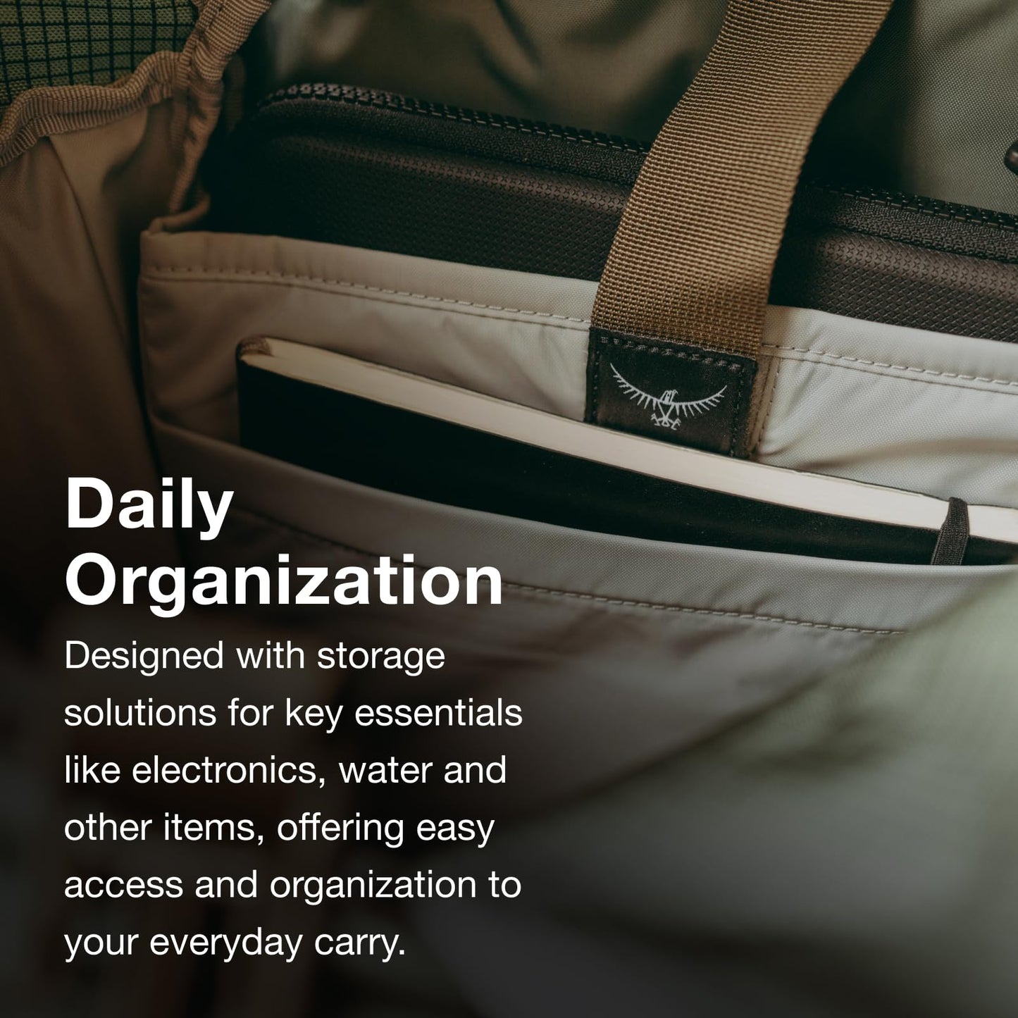 Osprey Transporter Roll Top Commuter Backpack, Pine Leaf