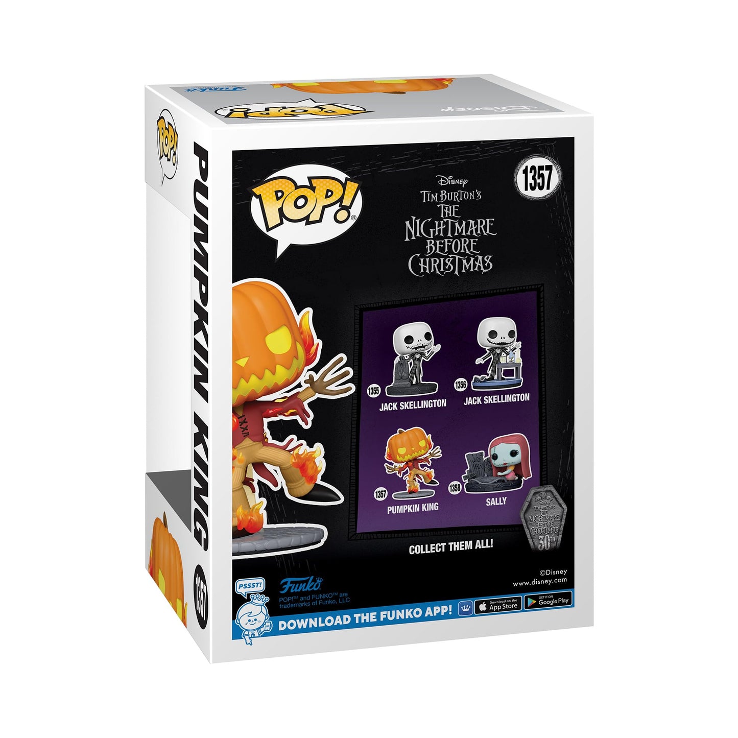 Funko POP! Disney: The Nightmare Before Christmas 30th - PUM Packin Kingpkin King - Collectable Vinyl Figure - Gift Idea - Official Merchandise…