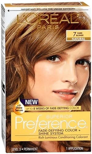 Pref Haircol 7 Size 1ct L'Oreal Preference Hair Color Dark Blonde #7