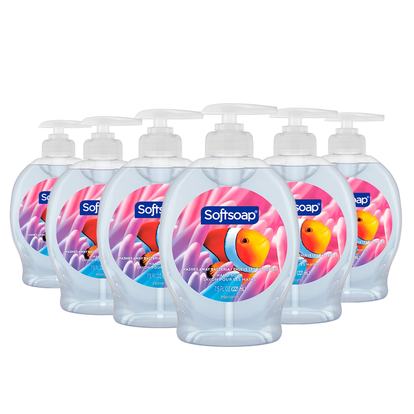 Softsoap Liquid Hand Soap, Aquarium Series - 7.5 Fl Oz (Pack of 6) Beauty and Personal Care Softsoap