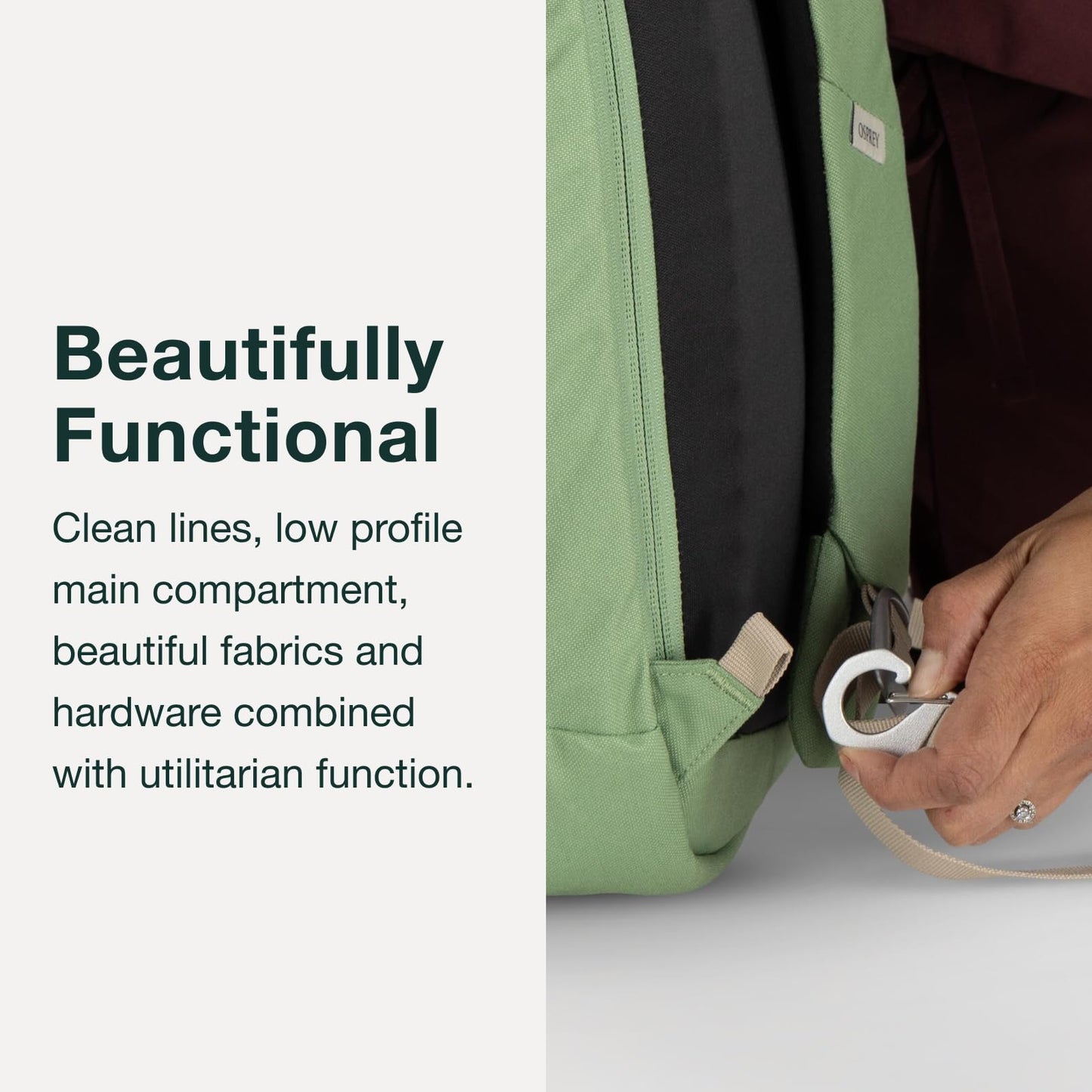 Osprey Arcane XL Day Commuter Backpack, Latte Brown