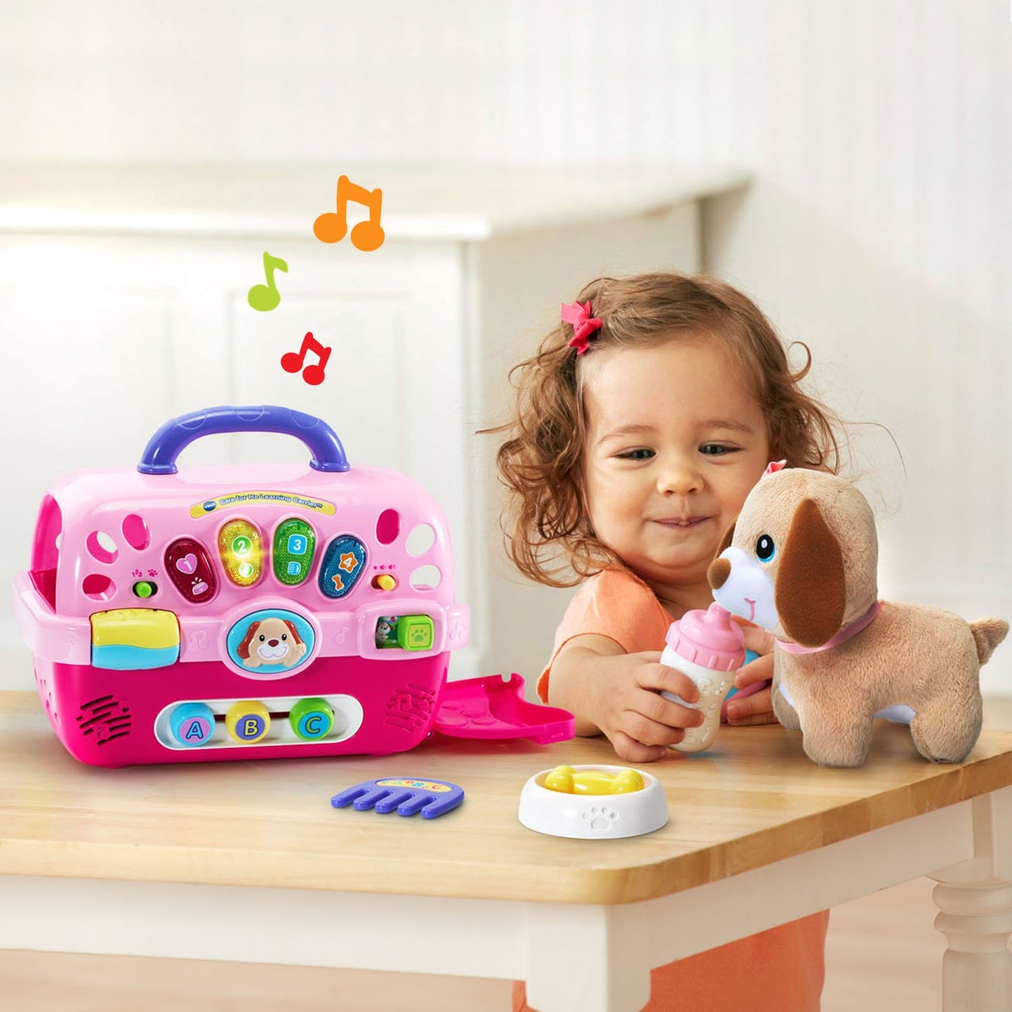VTech Care for Me Learning Carrier, Pink