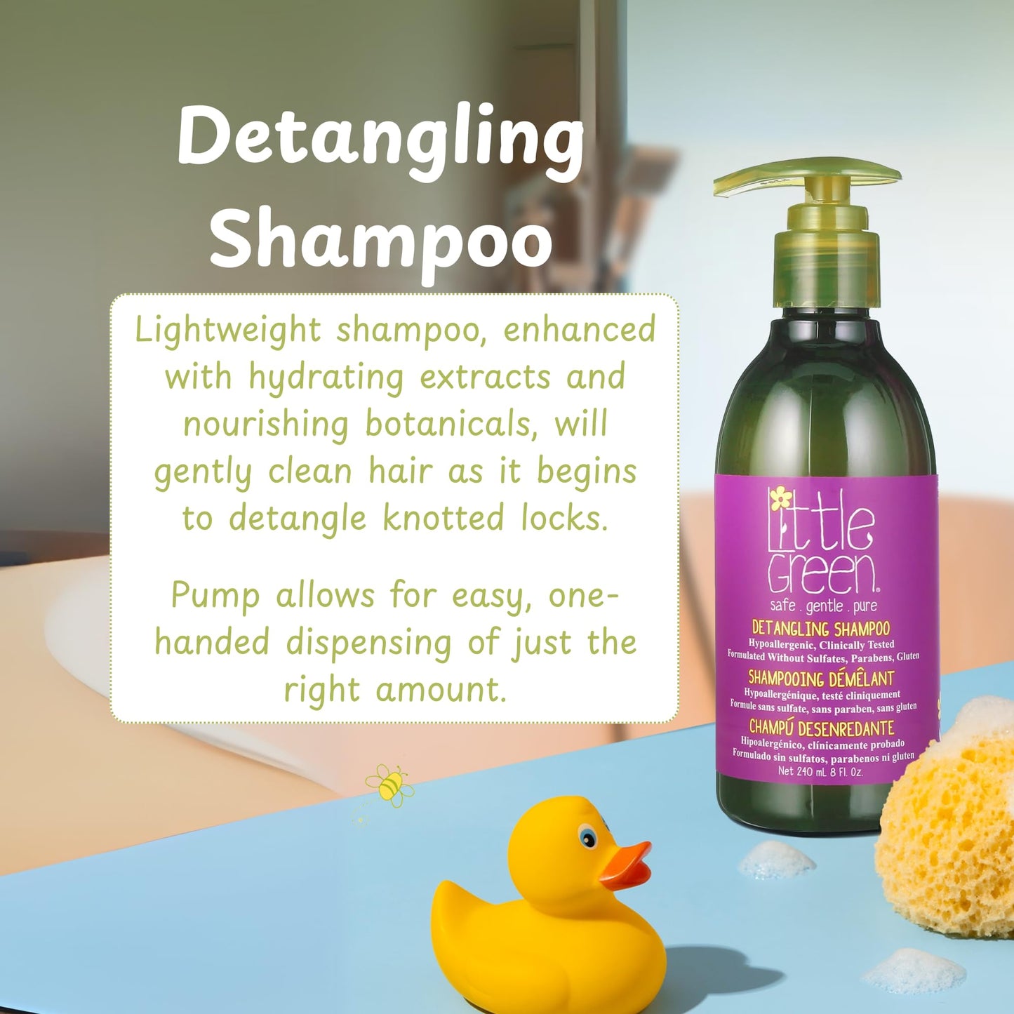 Little Green Kids Super Detangling Duo Kit