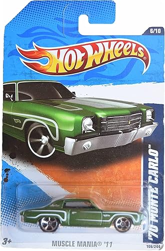 Hot Wheels 2011, '70 Monte Carlo 106/244. Muscle Mania. 1:64 Scale.