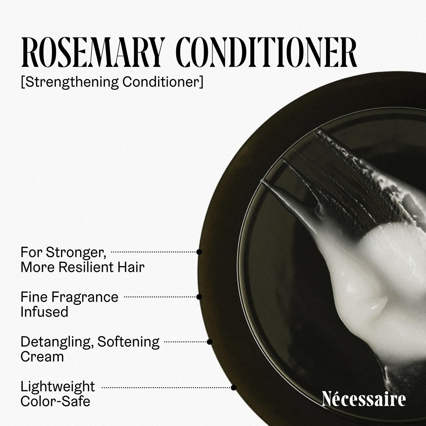 Nécessaire Rosemary Hair Duo | Multi-Protein Strengthening Rosemary Shampoo and Conditioner Set For Thinning Hair. For Women + Men. Free Of Sulfates