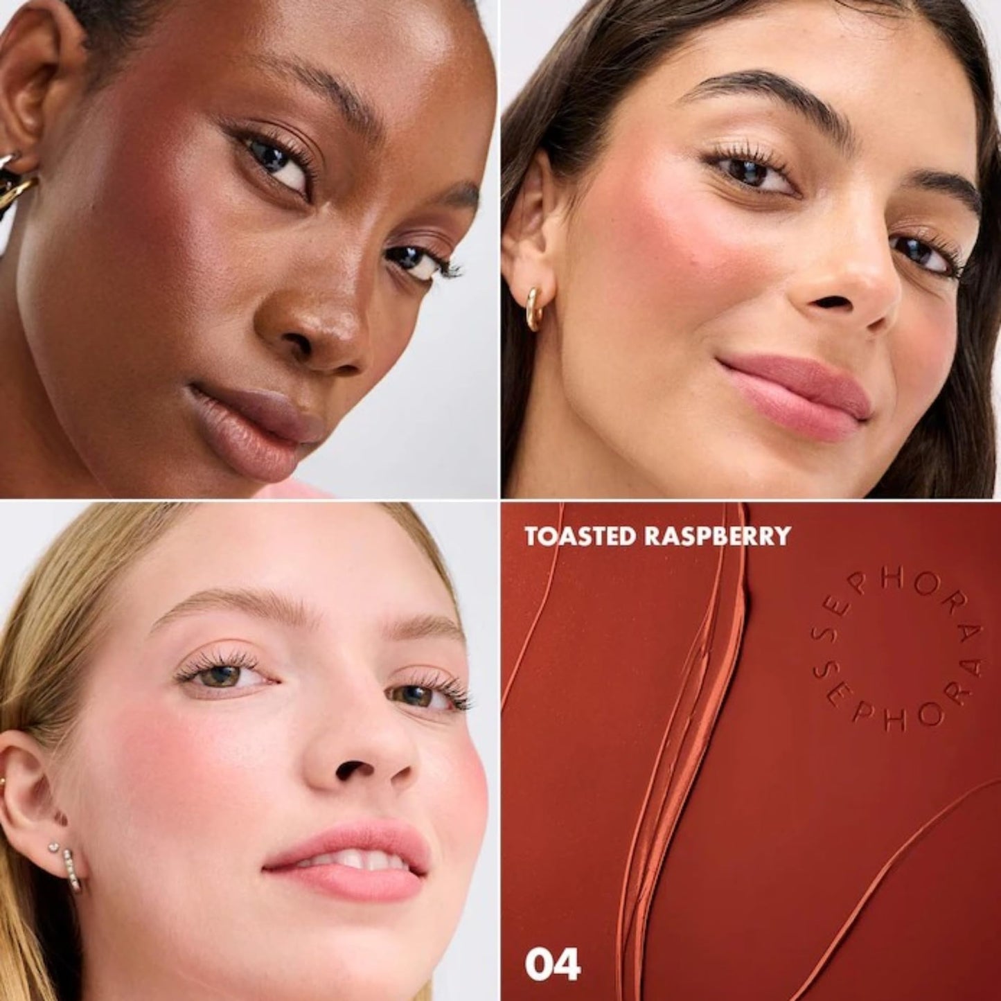 Sephora Collection Multiuse Cream Blush - 04 Toasted Raspberry (3.5 g / 0.12 oz)