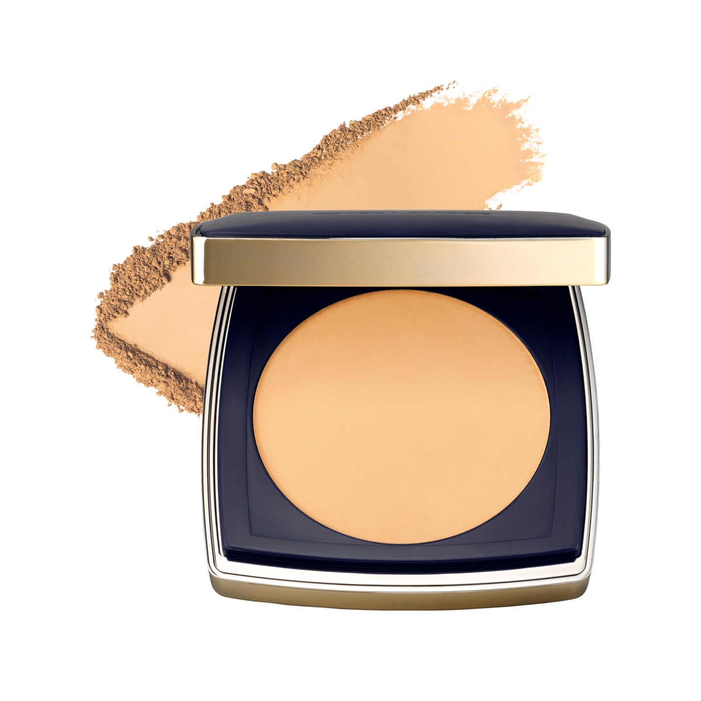 Estée Lauder Double Wear 12-Hour Stay-in-Place Matte Powder Foundation | Controls Oil & Shine, 0.39 Ounce, 4W4 Hazel