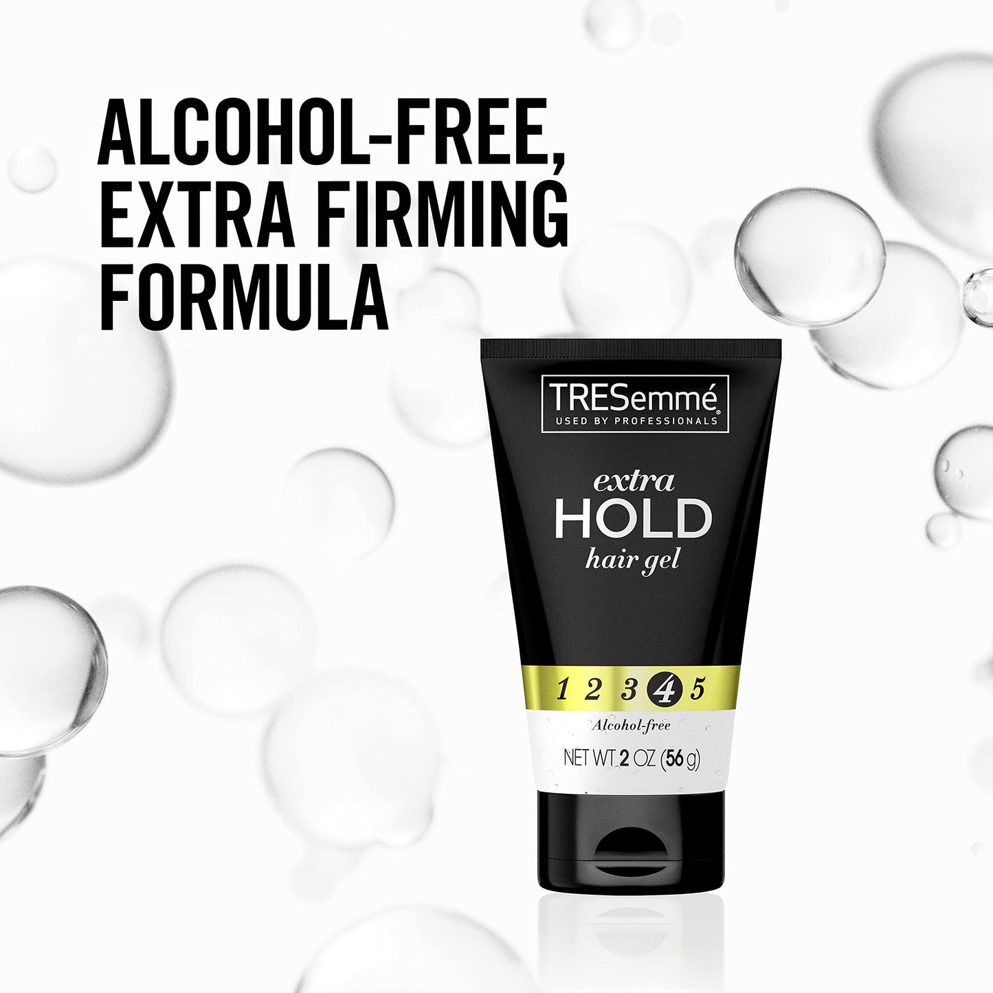 TRESemmé Two Hair Gel Extra Firm Control, White, 2 Oz