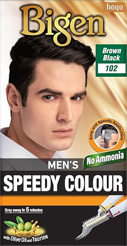 Bigen Mens Permanent Hair Colour Brown Black 102