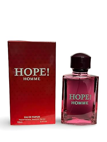 Secret Plus HOPE! HOMME Eau de Parfum for Men 3.4 Fl Oz