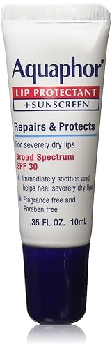 Aquaphor Lip Protectant Plus Sunscreen SPF 30 0.35 Ounce (Pack of 3)