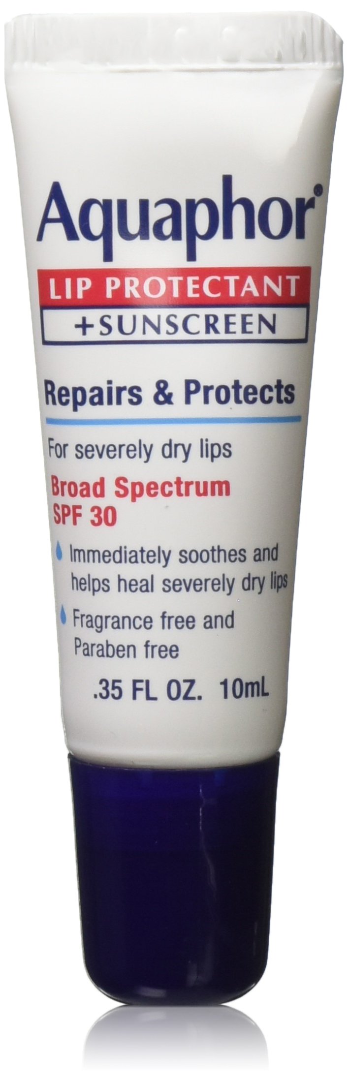 Aquaphor Lip Protectant Plus Sunscreen SPF 30 0.35 Ounce (Pack of 3)