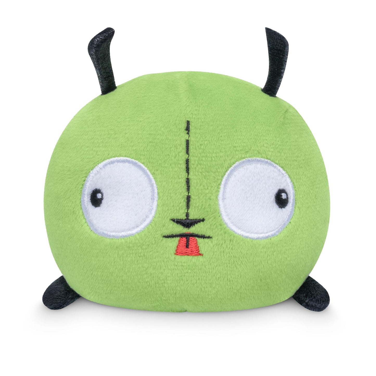 TeeTurtle Invader Zim Gir Plushie Tote Bag - Cute Novelty Foldable Shoulder Bag