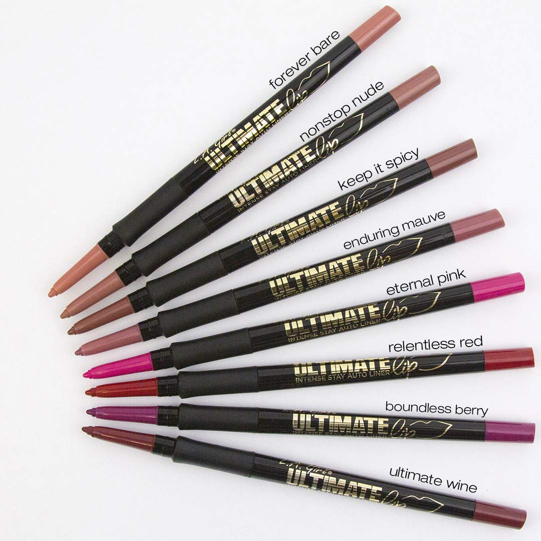 L.A. Girl Ultimate Intense Stay Auto Lipliner, Enduring Mauve GP344