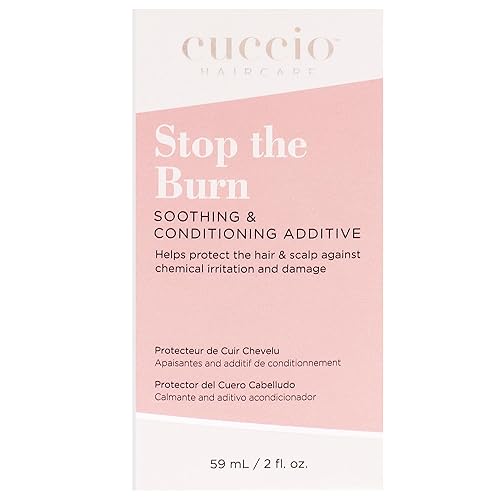 Cuccio Haircare Stop The Burn - Prevents Chemical Burn And Peroxide Damage - Reduces Scalp Itching And Irritations - Can Be Mix Into Formula - Apply