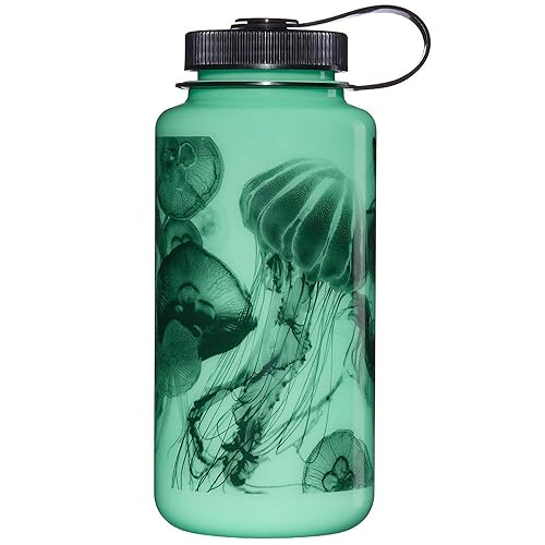 Nalgene Sustain Tritan BPA-Free Water Bottle Made with Material Derived From 50% Plastic Waste (using ISCC certified mass balance), 32 OZ, Wide