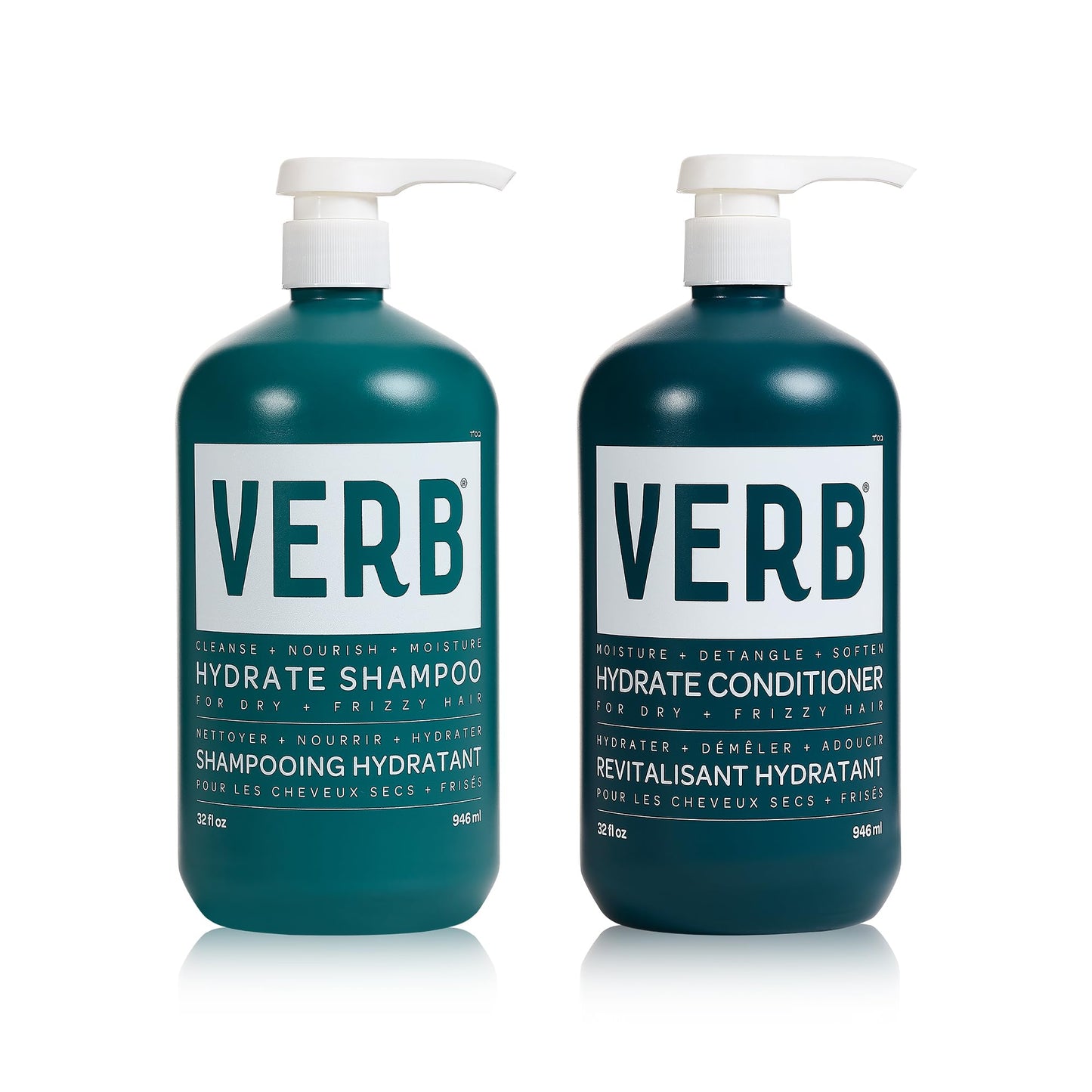 Verb Hydrate Shampoo & Conditioner Duo, 32 oz