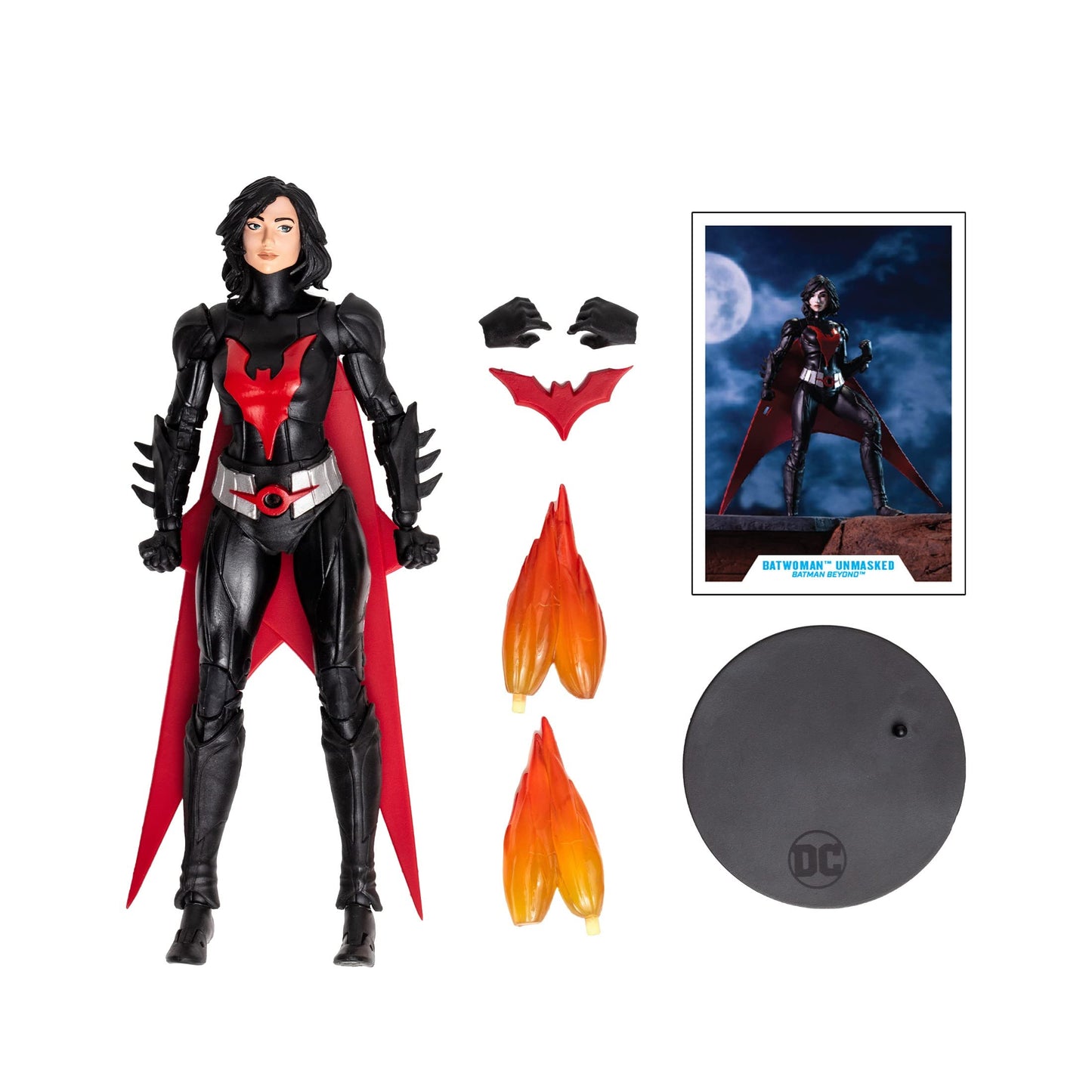 McFarlane Toys - DC Multiverse Batwoman Unmasked (Batman Beyond) 7" Action Figure with Accessories