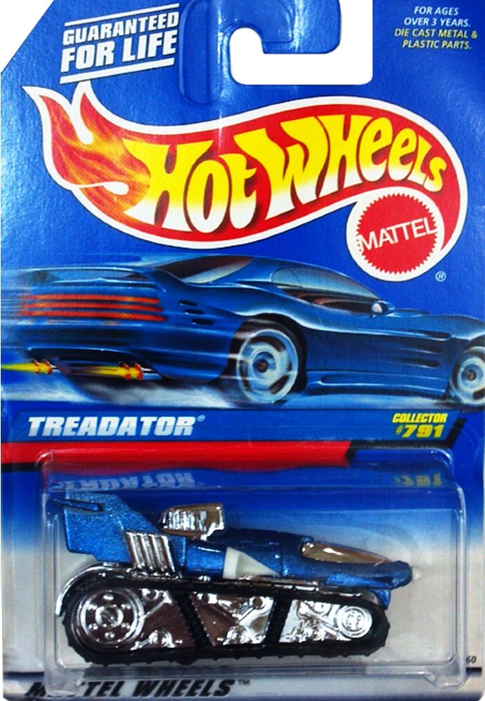 Hot Wheels 1992 1:64 Treadator Die Cast Car Collector #791