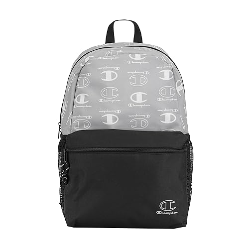 Champion Merit Backpack, Grey/White, OS
