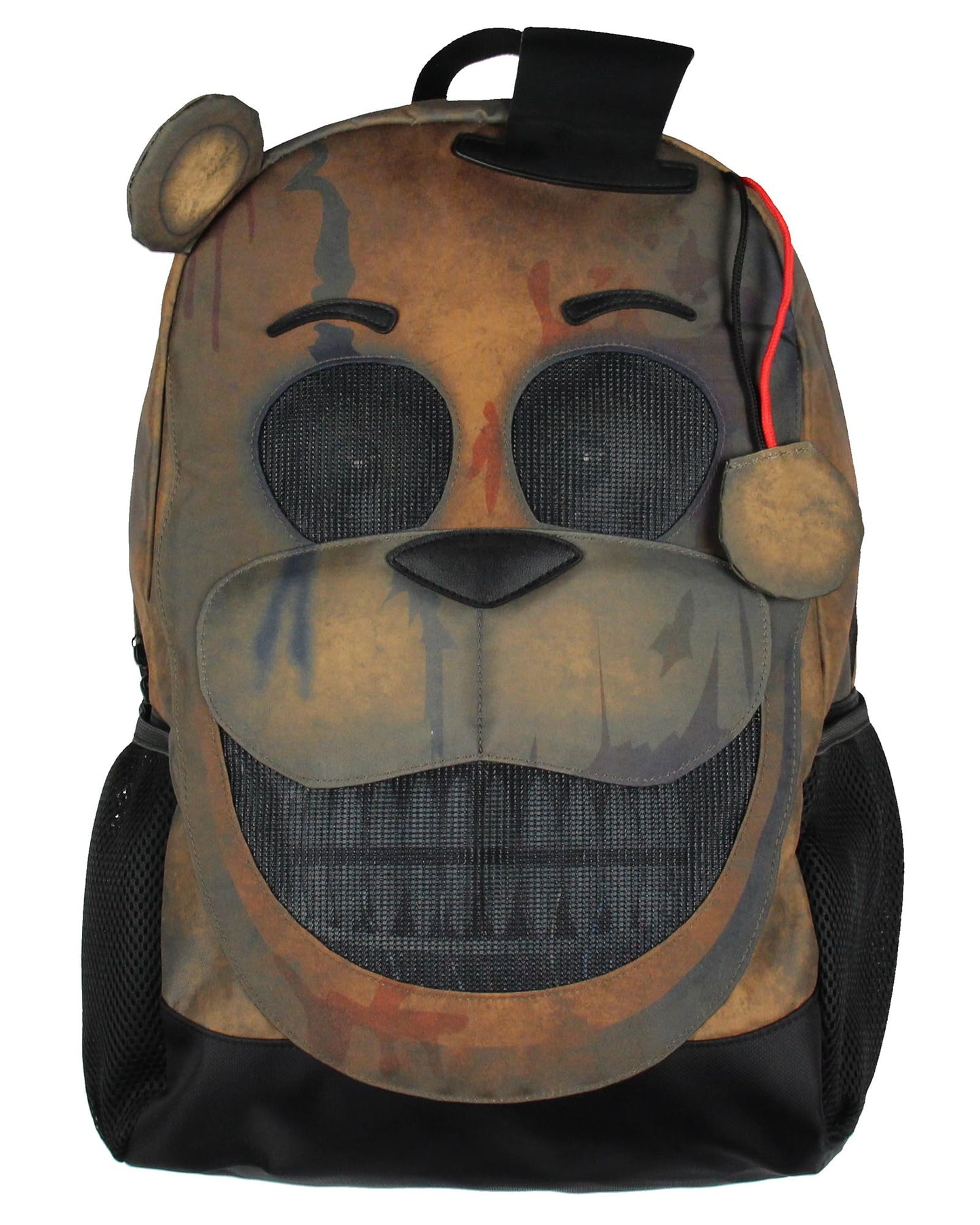 Five Nights at Freddy's Freddy Fazbear Character Design 18" Backpack Laptop Travel Bag