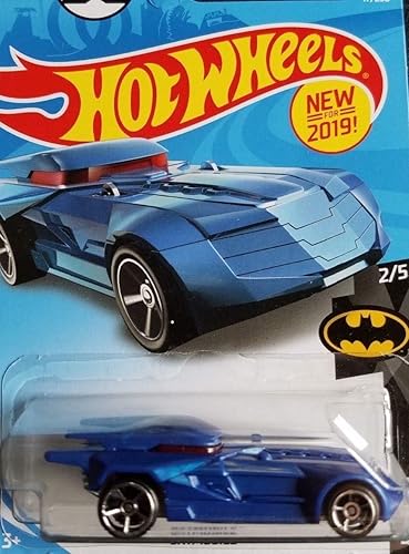 Hot Wheels 2019 DC Batman Batmobile 17/250, Blue
