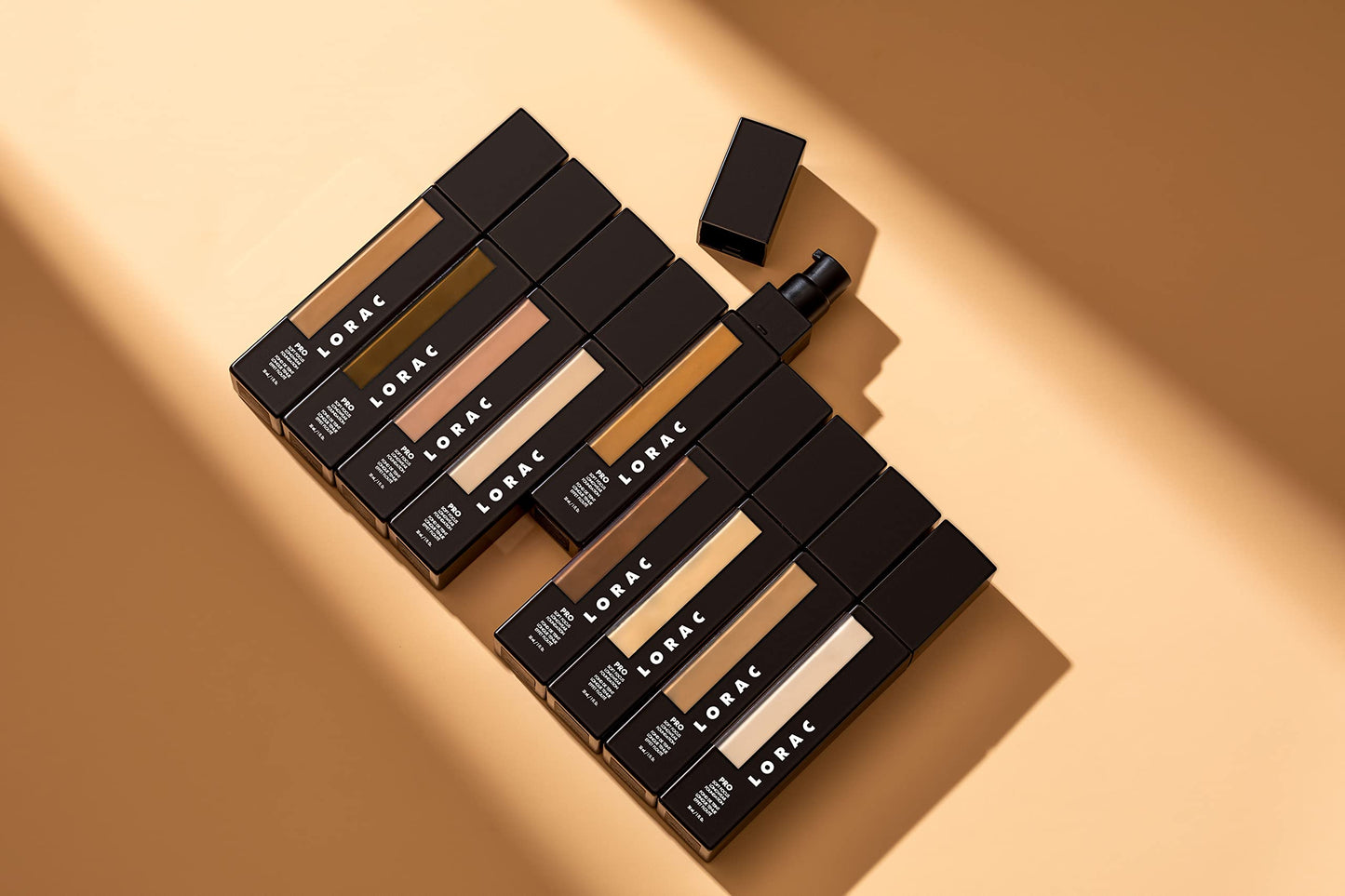LORAC PRO Soft Focus Longwear Foundation, Shade 9 | Full Coverage | Lightweight | Water-Resistant | Oil-Free