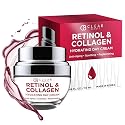 Clear Beauty Retinol & Collagen Face Moisturizer - Dermatologist Tested, Anti Aging Korean Skin Care - Firming Day Cream, Smooths Lines, Hydrates