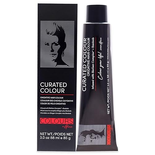 Colours By Gina Curated Colour - 8.1-8B Light Cool Blonde for Unisex - 3 oz Hair Color