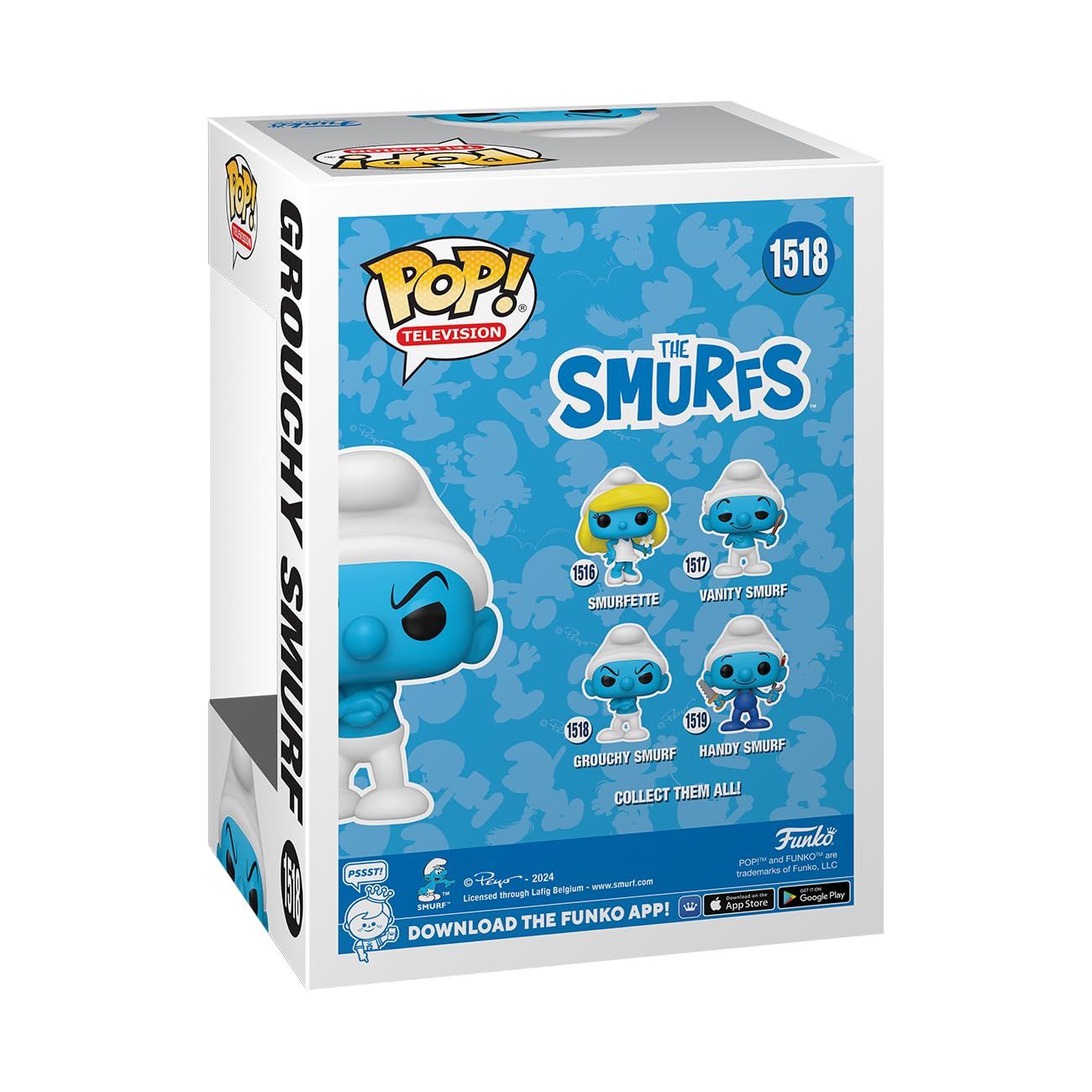 Funko POP! TV: Smurfs - Grouchy Smurf - Smurfs - Collectable Vinyl Figure - Gift Idea - Official Merchandise - for Kids & Adults - TV Fans - Model…
