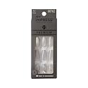 KISS imPRESS Press-On Manicure Premium Collection Fake Nails - Legacy, Gray, V-Cut Stone, Medium & Ballerina/Coffin Shape, Easy To Apply, Super Hold Beauty & Personal Care imPRESS